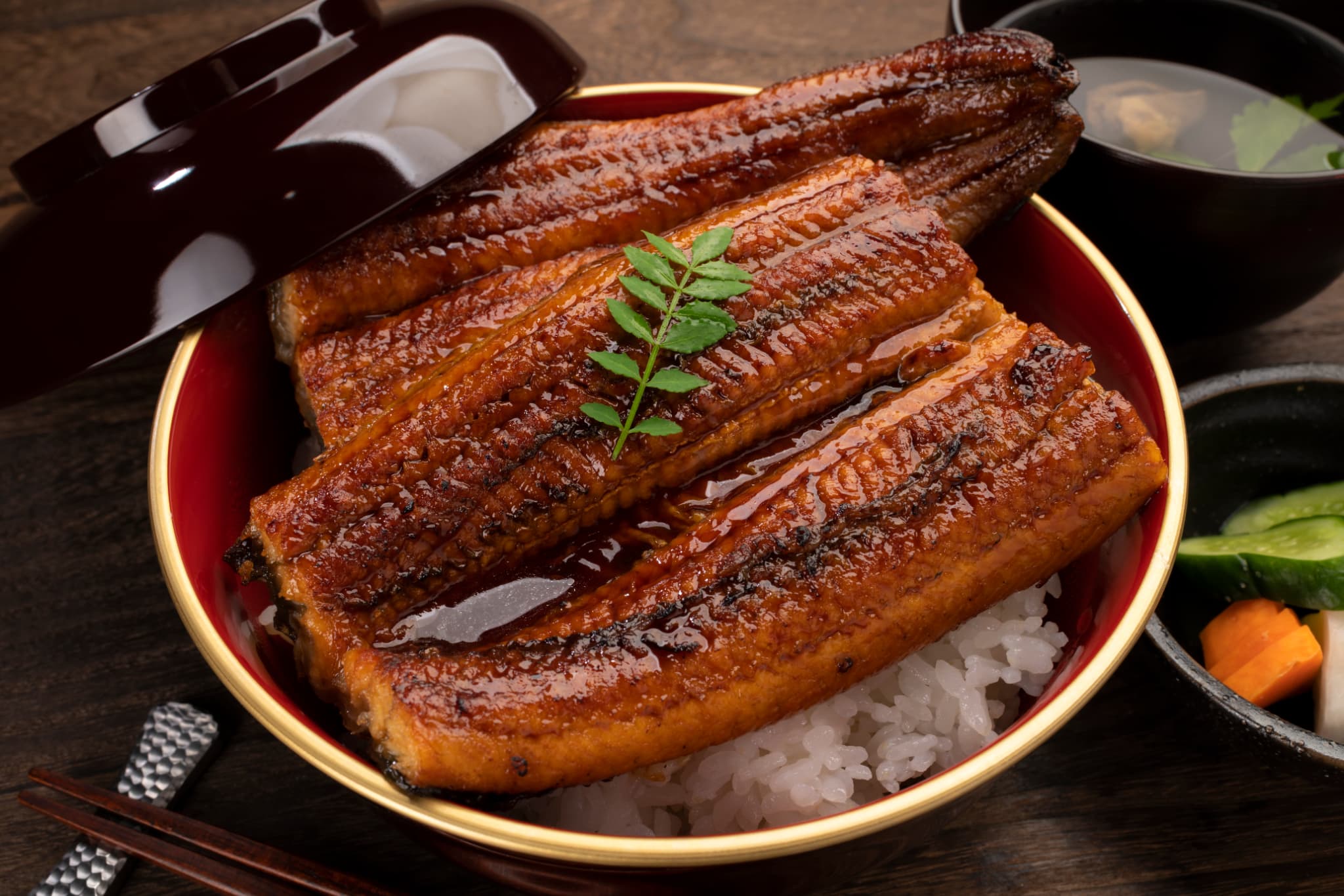 中入りうな丼 特